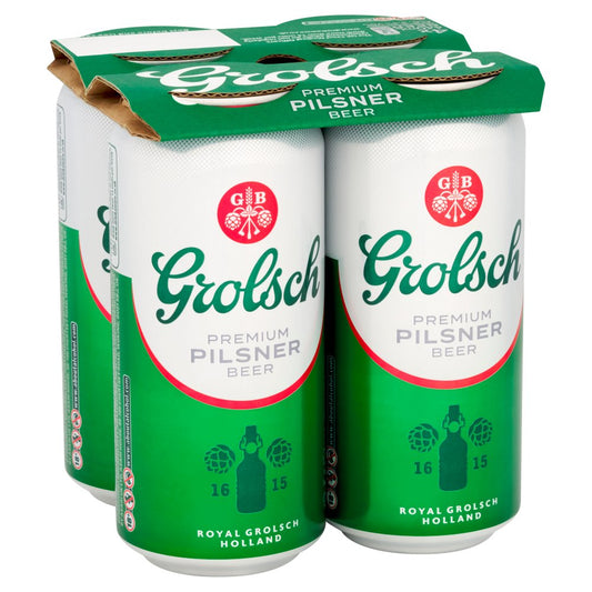 Grolsch Premium Pilsner Beer (440ml × 6 × 1)