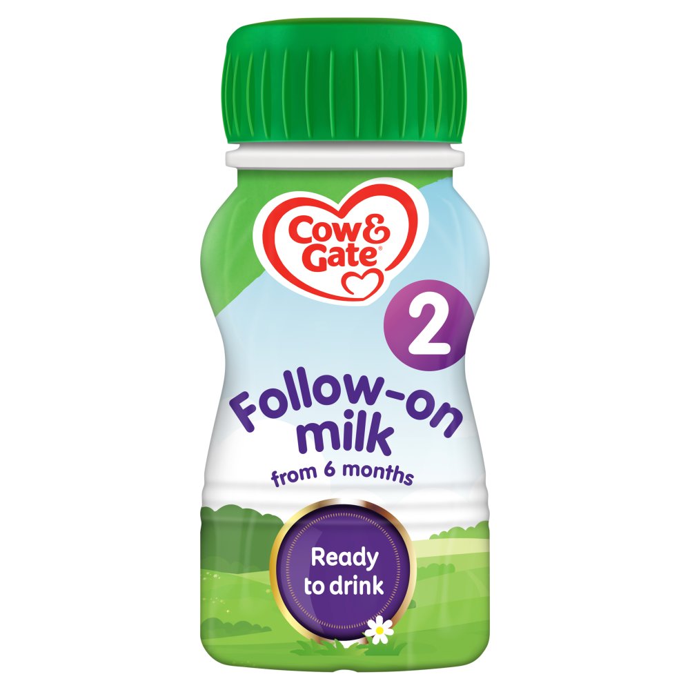 Cow & Gate 2 Follow-On Milk from 6 Months (200ml × 12 × 1)