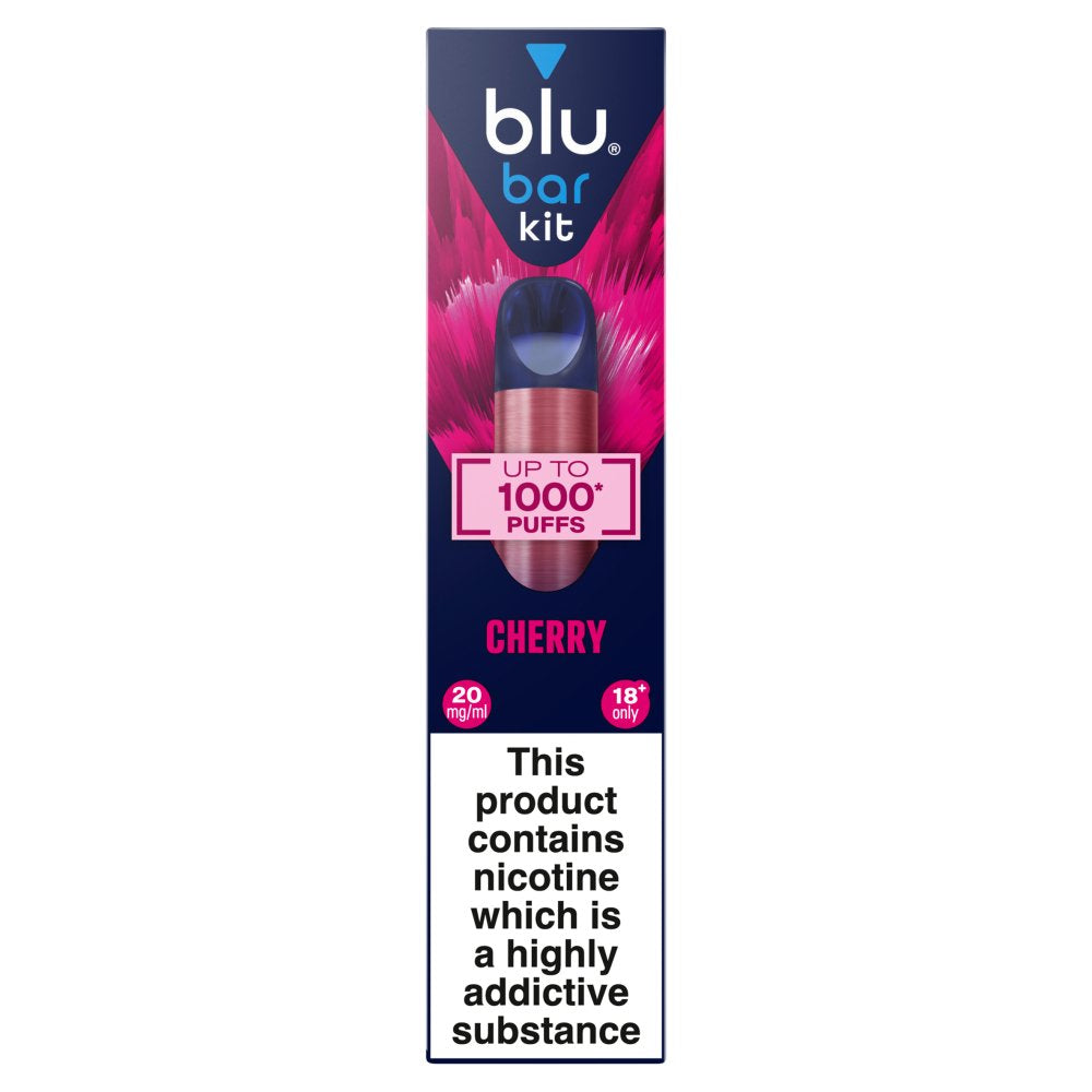 blu bar kit Cherry Vape Device (2ml × 10 × 1)