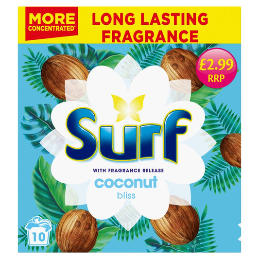 Surf LAUNDRY POWDER Coconut 500 G 10 Washes (10Wash × 7 × 1)