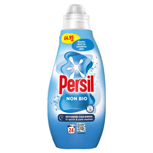 Persil Laundry Washing Non Bio 648 ml (24 washes) (648ml × 4 × 1)