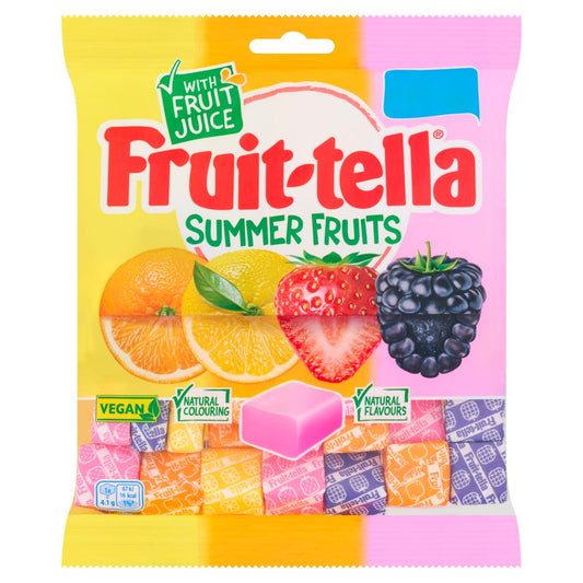 Fruit-tella Summer Fruits (135g × 12 × 1)