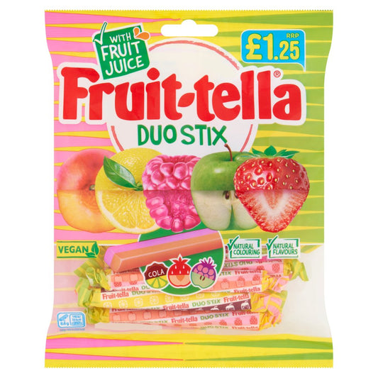 Fruit-tella Duo Stix (135g × 12 × 1)