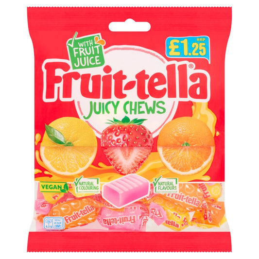 Fruit-tella Juicy Chews (135g × 12 × 1)