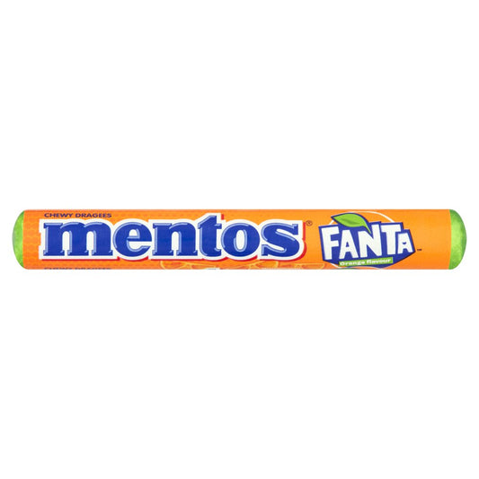 mentos Chewy Dragees Fanta Orange Flavour (38g × 40 × 8)