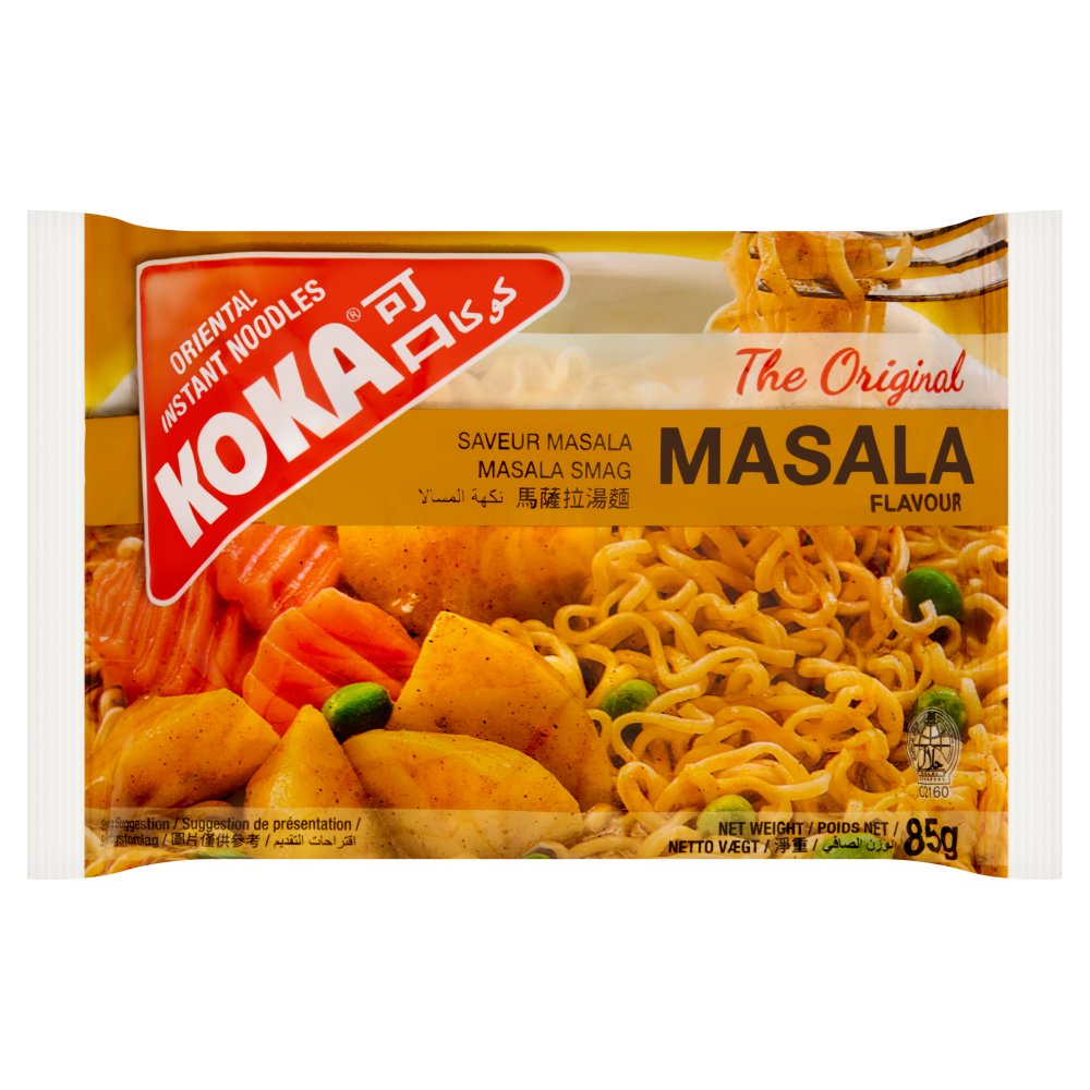 Koka Oriental Instant Noodles Masala Flavour (85g × 30 × 1)