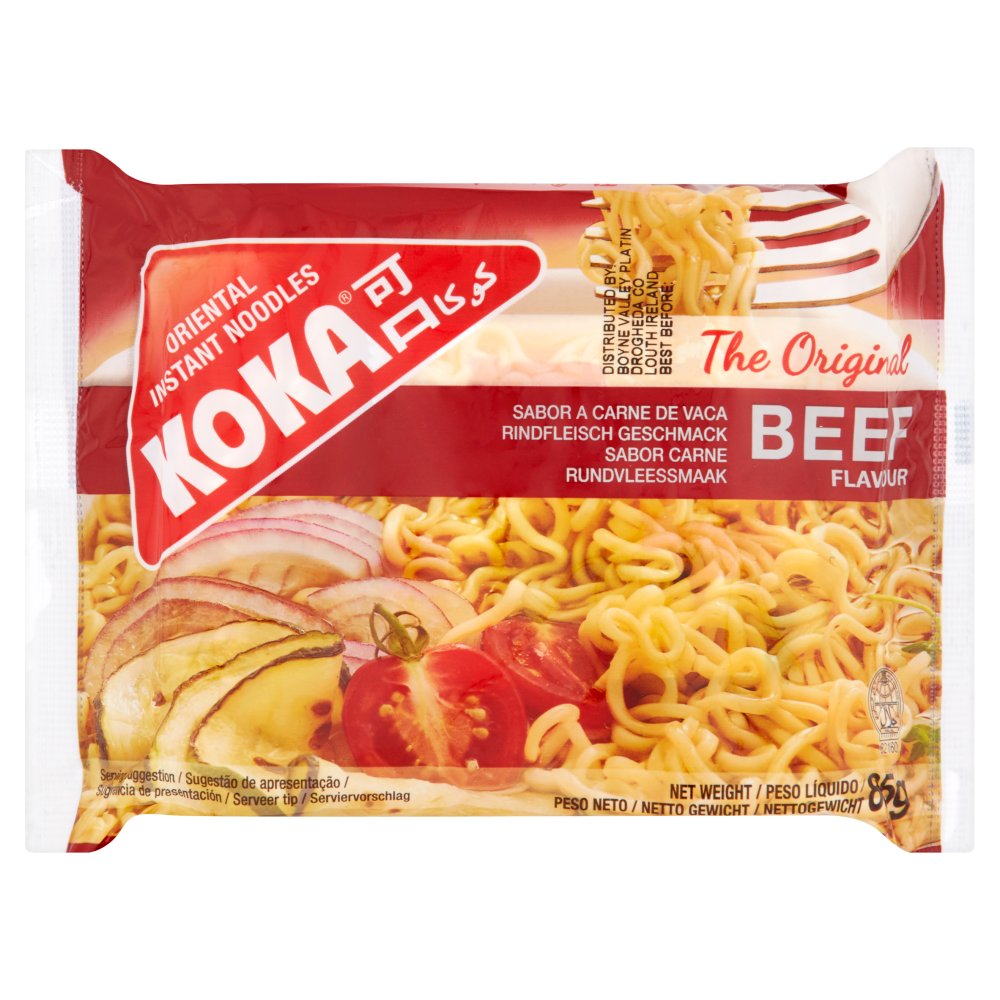 Koka The Original Beef Flavour Oriental Instant Noodles (85g × 30 × 1)