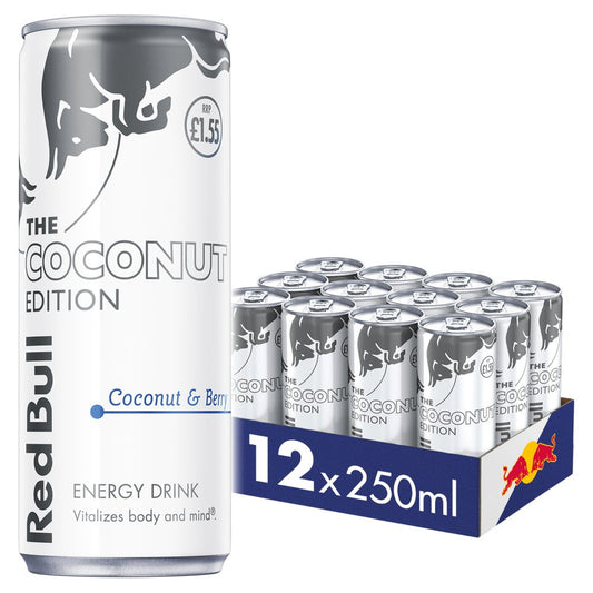 Red Bull Energy Drink Coconut Edition 2 Pack PM 1.55 (250ml × 12 × 1)