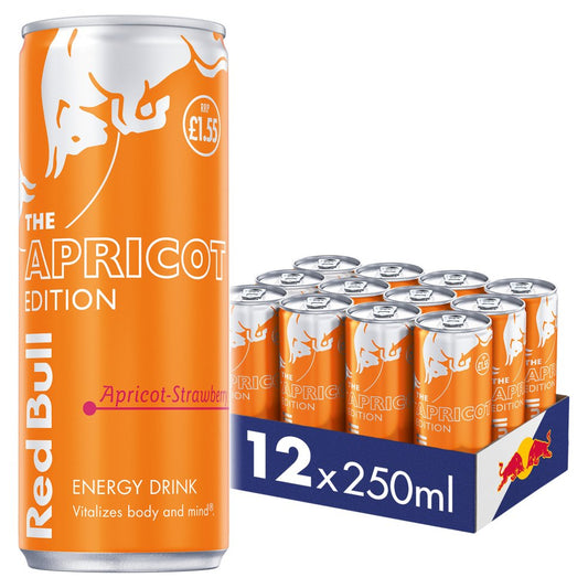 Red Bull Energy Drink Apricot Edition 2 PM 1.55 (250ml × 12 × 1)