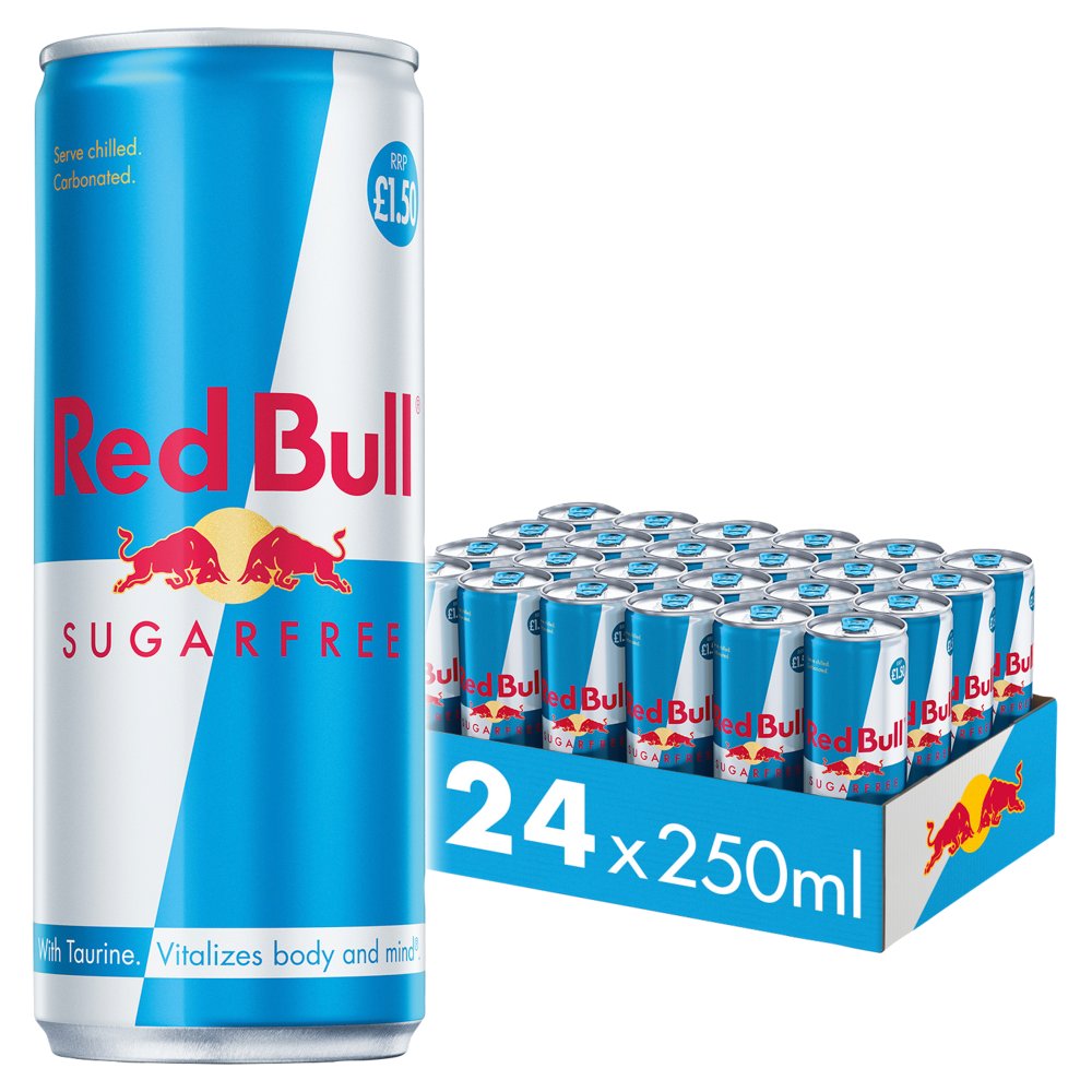 Red Bull Sugar Free Energy Drink 4 PM 1.50 (250ml × 24 × 1)