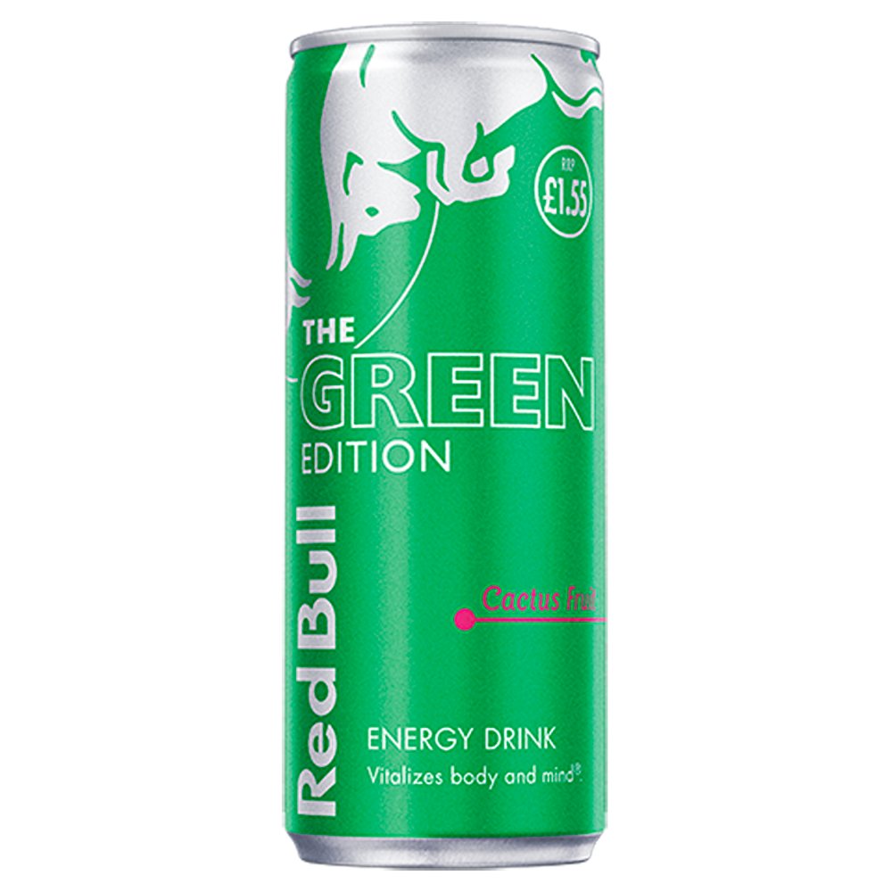 Red Bull Energy Drink Green Edition Cactus Fruit  PM 1.55 (250ml × 12 × 1)