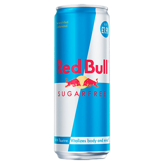 Red Bull Energy Drink Sugar Free  PM 1.90 (355ml × 12 × 1)