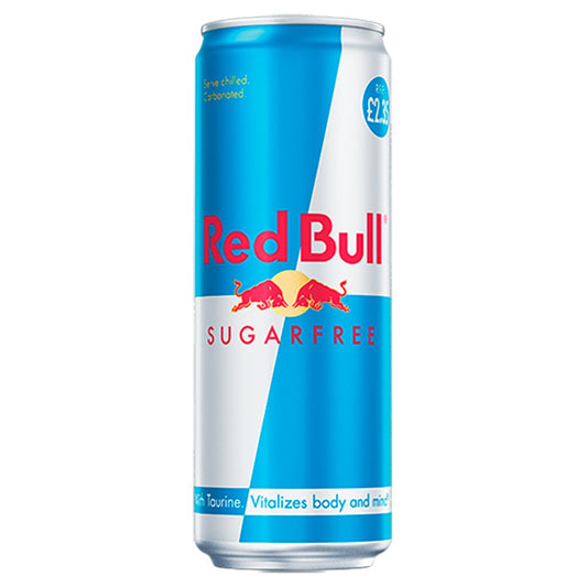 Red Bull Energy Drink Sugar Free  PM 2.35 (473ml × 12 × 1)