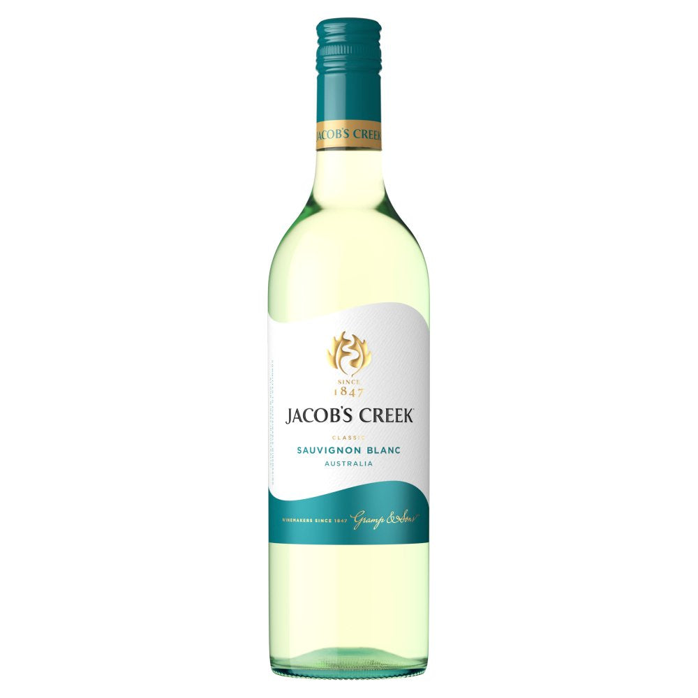Jacob's Creek Sauvignon Blanc White Wine 75cl (75Cl × 6)