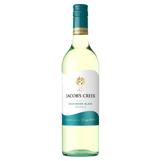 Jacob's Creek Sauvignon Blanc White Wine 75cl (75Cl × 6)