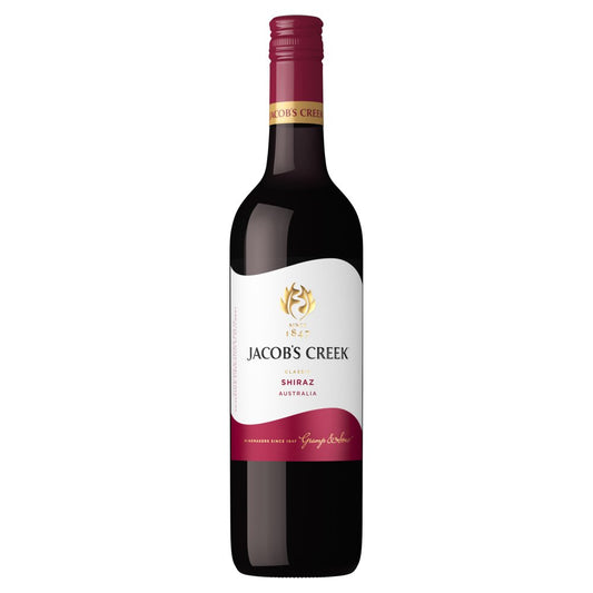 Jacob's Creek Shiraz Red Wine 75cl (75Cl x 6)