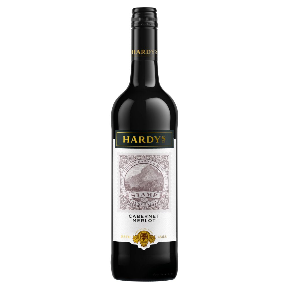 Hardys Stamp Cabernet Merlot Red Wine 75cl (75Cl x 6)
