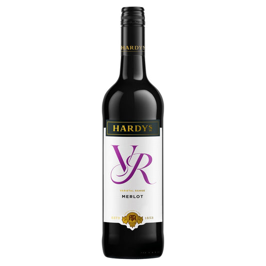 Hardys VR Merlot Red Wine 75cl (75Cl x 6)