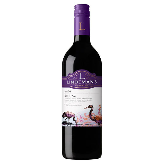 Lindeman's Bin 50 Shiraz 750ml (75Cl x 6)