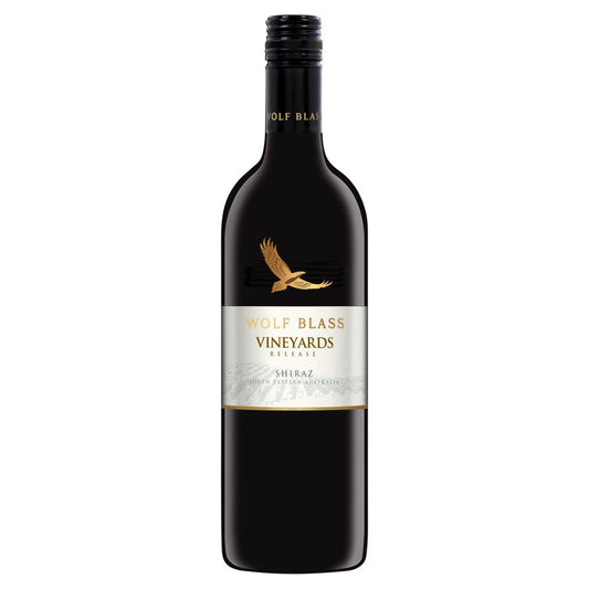 Wolf Blass Vineyards Release Shiraz 750ml (75Cl x 6 x 1)