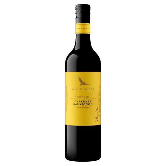 Wolf Blass Yellow Label Cabernet Sauvignon 750ml (75Cl x 6)
