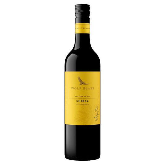 Wolf Blass Yellow Label Shiraz 750ml (75Cl x 6)