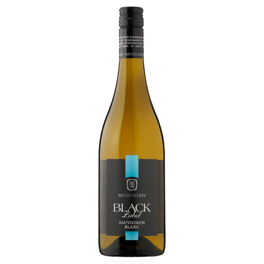 McGuigan Black Label Sauvignon Blanc Australian White Wine 75cl (75Cl × 6)