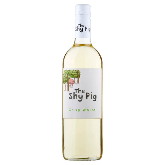 The Shy Pig Crisp White Australian Wine 75cl (75Cl × 6)