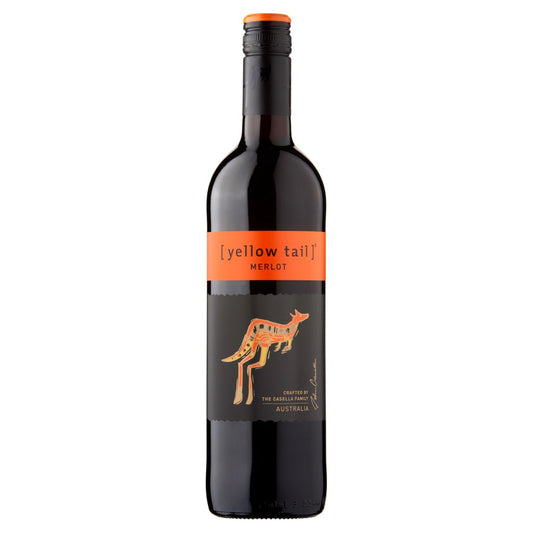 Yellow Tail Merlot Red Wine 750ml (75Cl x 6)