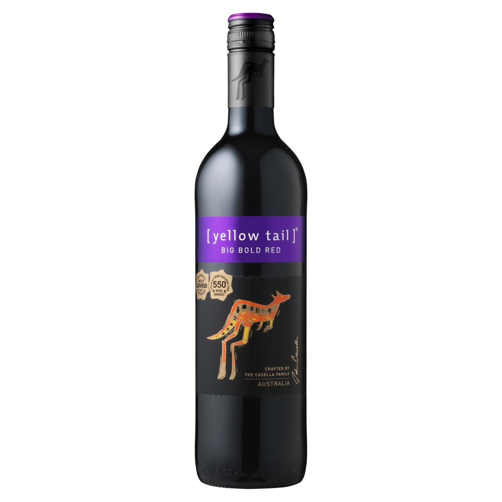 Yellow Tail Big Bold Red Wine 750ml (75Cl x 6)