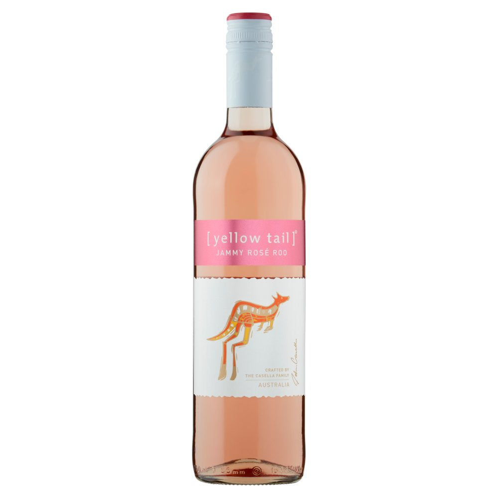 Yellow Tail Jammy Rosé Roo Wine 750ml (75Cl × 6)