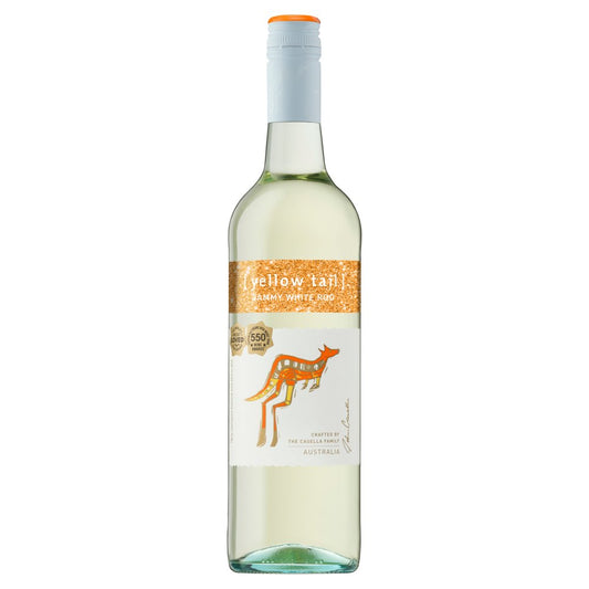 Yellow Tail Jammy White Roo 750ml (75Cl × 6)