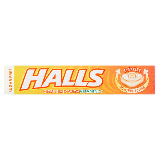 Halls Citrus Mix with Vitamin C (Std × 20 × 12)