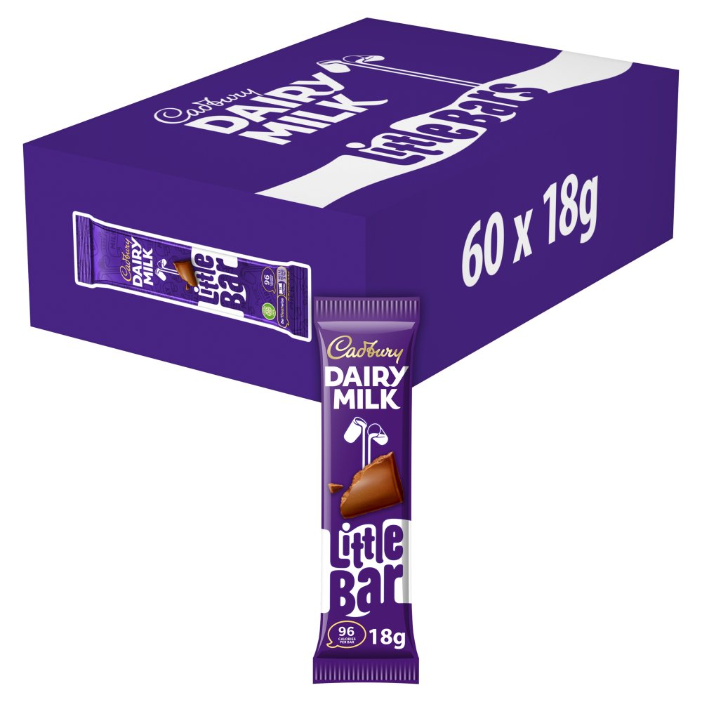 Cadbury Dairy Milk Little Bar (18g × 60 × 1)