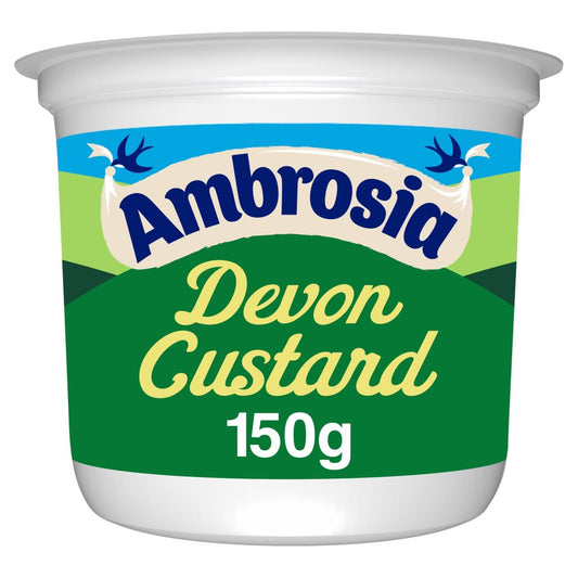 Ambrosia Ready to Eat Devon Custard Pot (150g × 12 × 1)