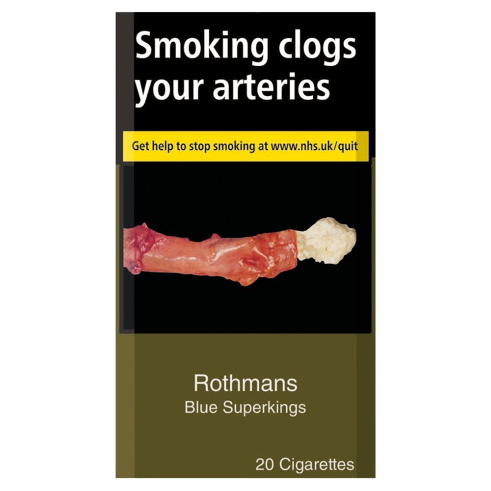 Rothmans Blue Superkings Cigarettes (20s × 10 × 1)