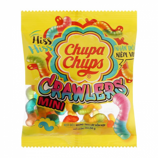 CHUPA CHUPS CRAWLERS JELLY OIL MINI FRUIT