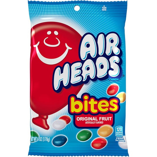 AIRHEADS BITES PEG BAG FRUIT