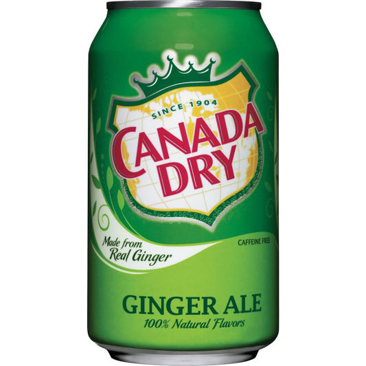 Canada Dry Ginger Ale Slim Can 250ml