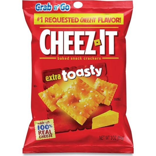 CHEEZ-IT CRACKERS EXTRA TOASTY