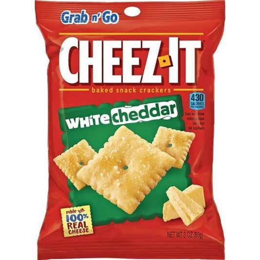 CHEEZ-IT CRACKERS WHITE CHEDDAR