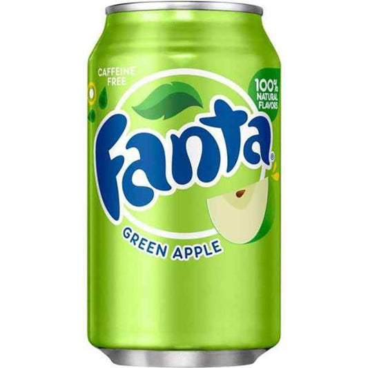 Fanta Green Apple 330ml can