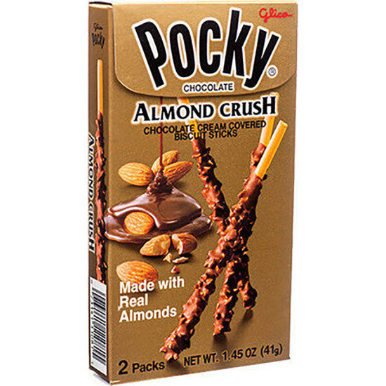 GLICO POCKY ALMOND CRUSH CHOCOLATE