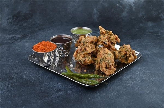 Onion Bhajiya Plate (6 pcs)