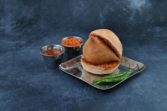 Schezwan Samosa Pav