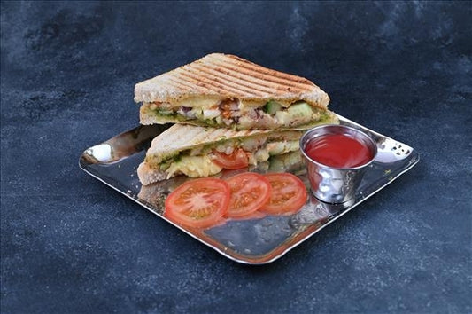 Vegetable Cheese Grilled Sandwich