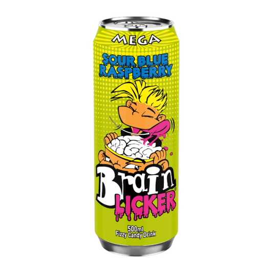 Brain Licker Soda Blue Raspberry 500 ml