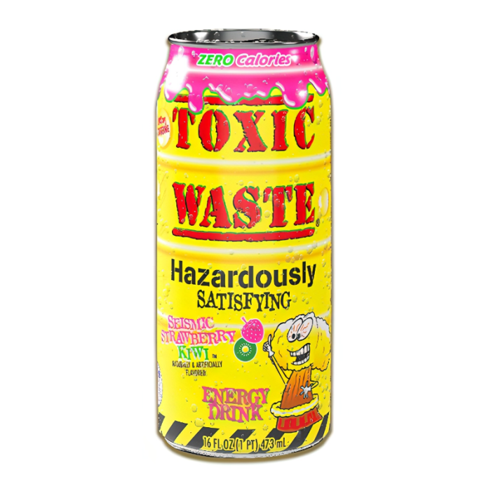 Toxic Waste Energy Drink Strawberry Kiwi 473ml